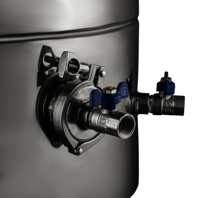 Cazan pe abur 60L cu automatizare