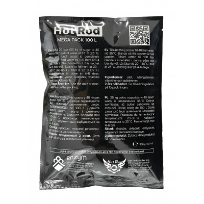Drojdie Turbo Hot Rod Mega Pack pentru 100 L (360 g)