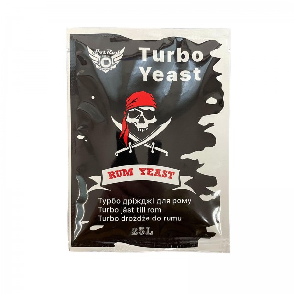 Drojdie Turbo Hot Rod Rum pentru rom 25 L (71 g)