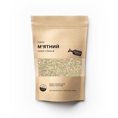 Set de condimente pentru Lichior de Mentă (3L)