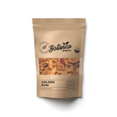 Set de condimente pentru lichior Rom Auriu (1 L) Export