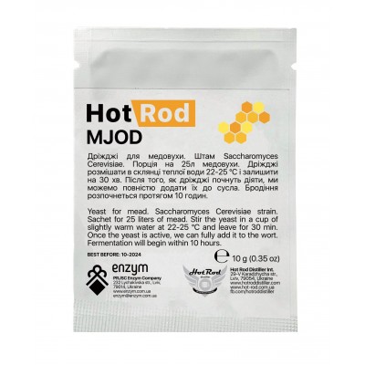 Drojdie pentru vin Hot Rod Mjod (10 g) - hidromel