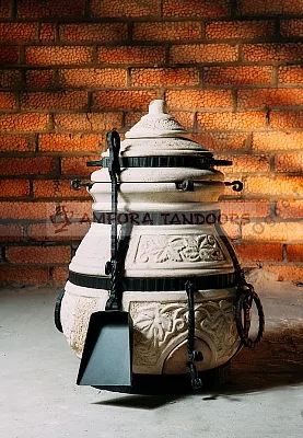 Tandyr Nomad cu capac rabatabil