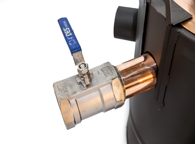 Distilator din cupru DES CLASSIC 120 L / 300 L răcitor evacuare/trapă