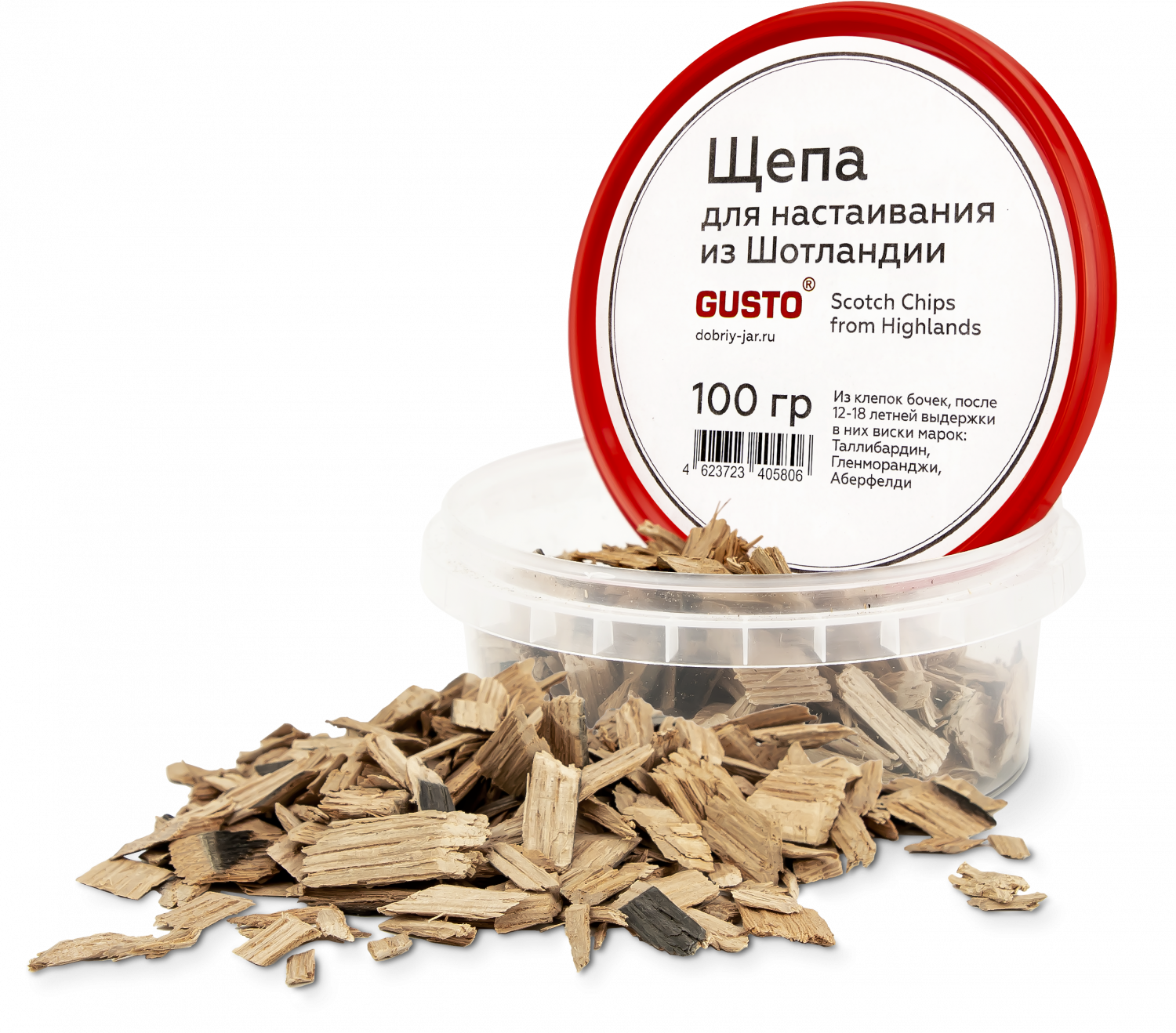 GUSTO AȘCHII DE STEJAR DIN SCOȚIA HIGHLANDS 100 GR