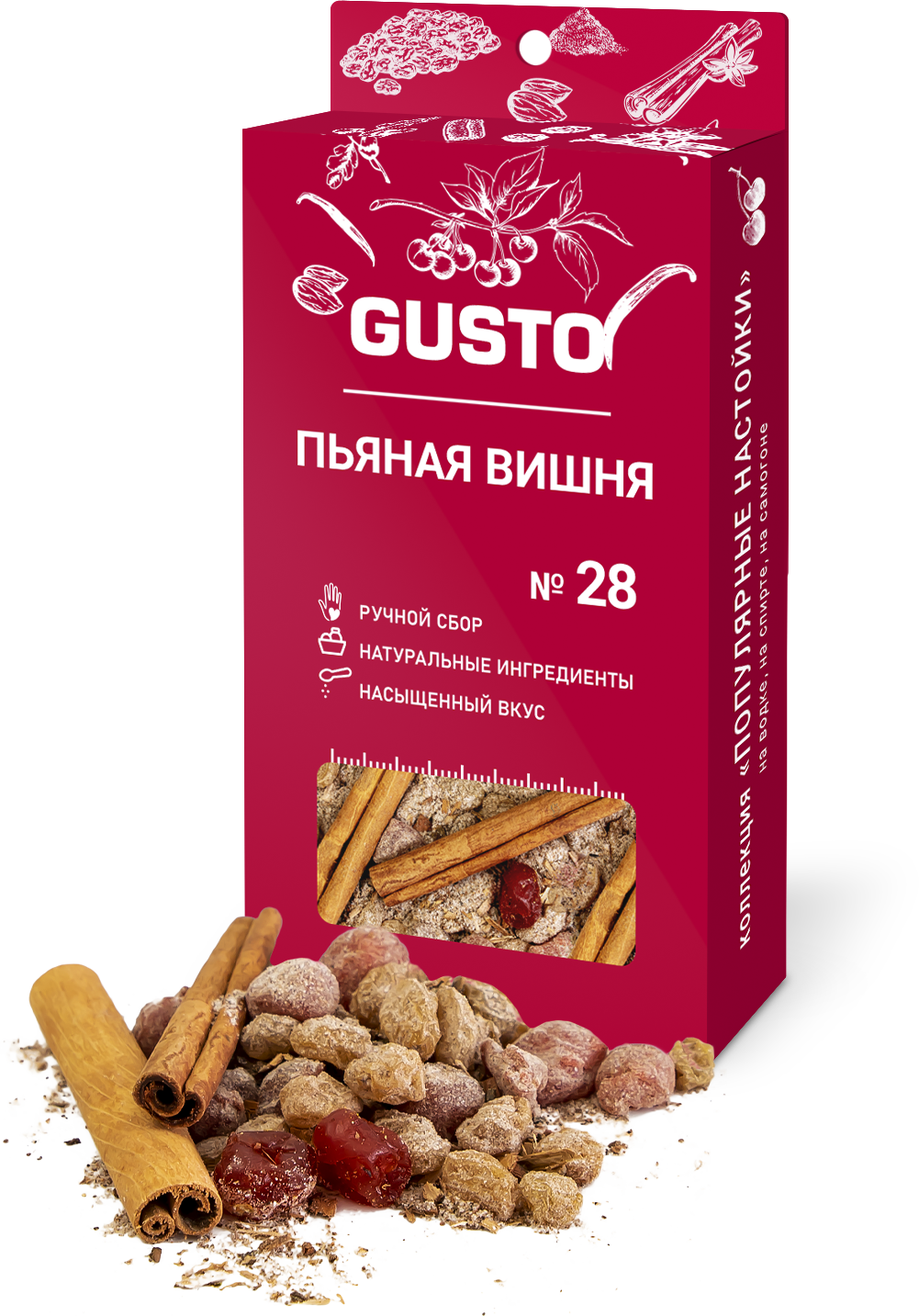 TINCTURĂ GUSTO CIREAȘĂ BEATĂ