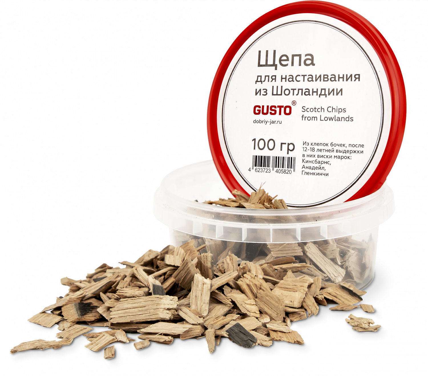 GUSTO AȘCHII DE STEJAR DIN SCOȚIA LOWLANDS 100 GR